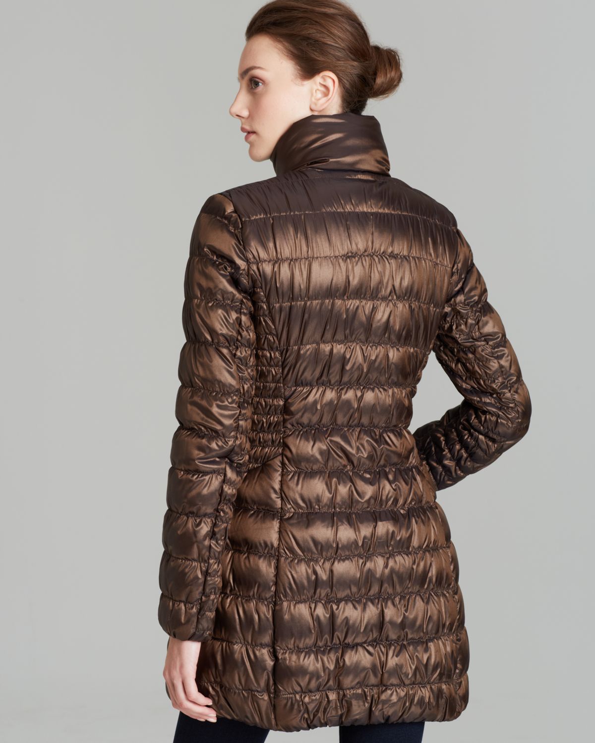 Lyst Laundry by Shelli Segal Down Coat Reversible Packable