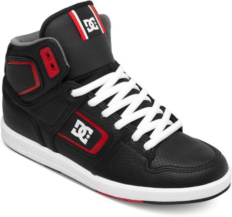 Dc Shoes Factory Lite Hi Sneakers in Black for Men (Black/White/True ...