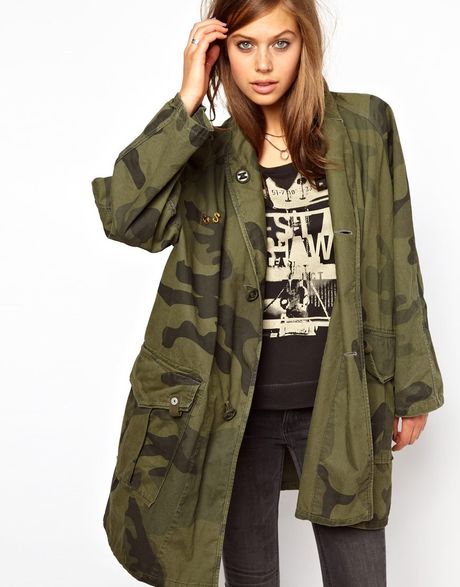 G-star Raw Gstar Camoflage Print Military Jacket in Green (Rovicgreen ...