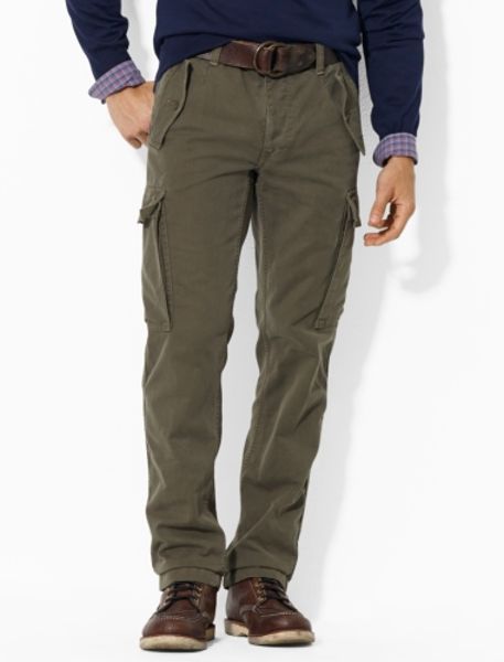 Polo Ralph Lauren Slim-fit Explorer Cargo Pant in Green for Men | Lyst