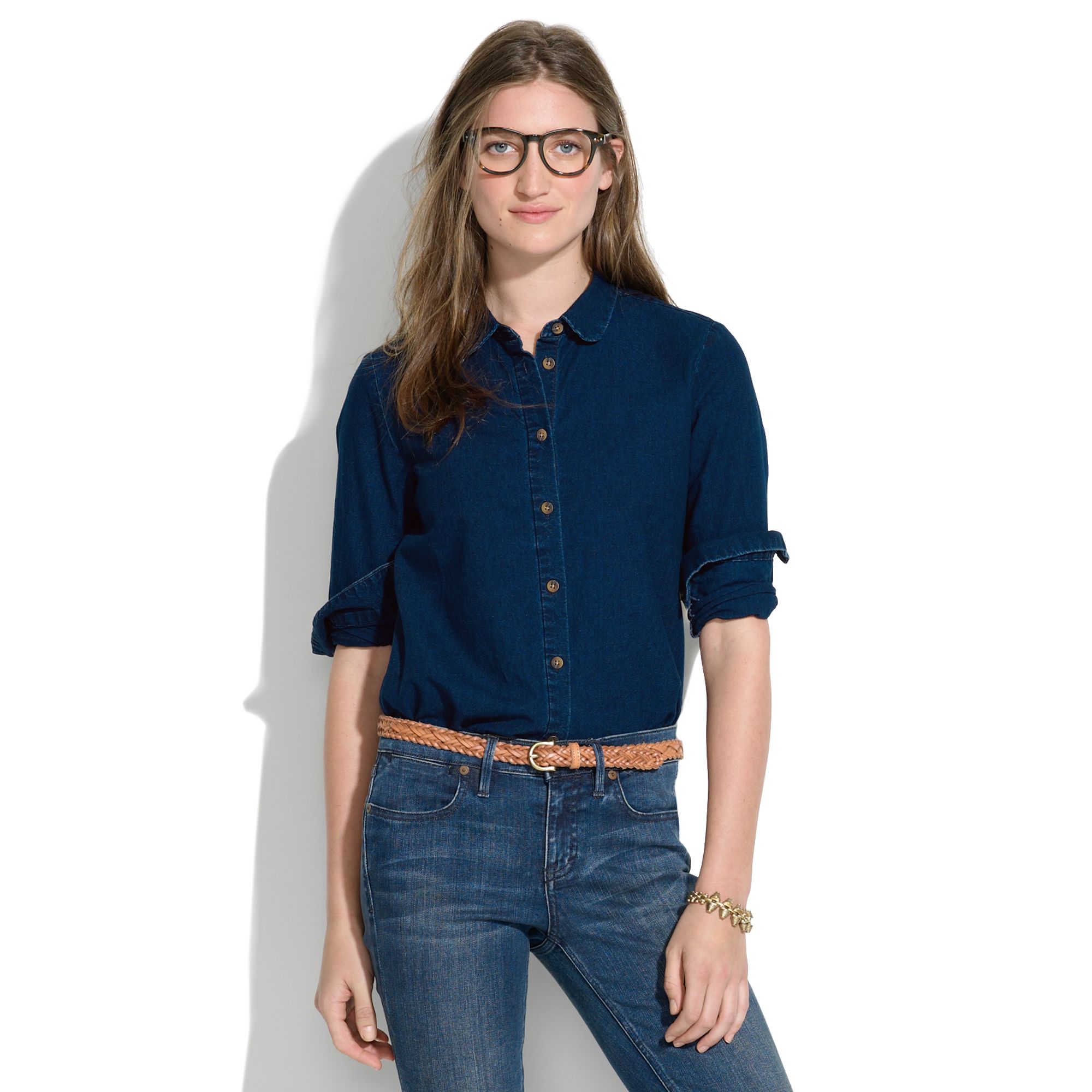 indigo stone blue shirt