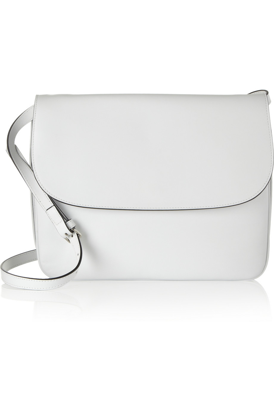 Lyst Marni Leather Shoulder Bag In White Gallery