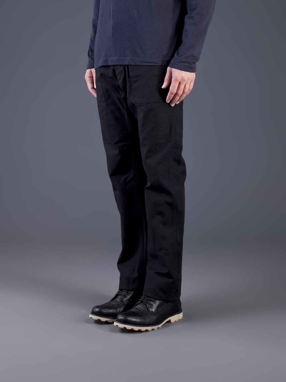 black fatigue pants