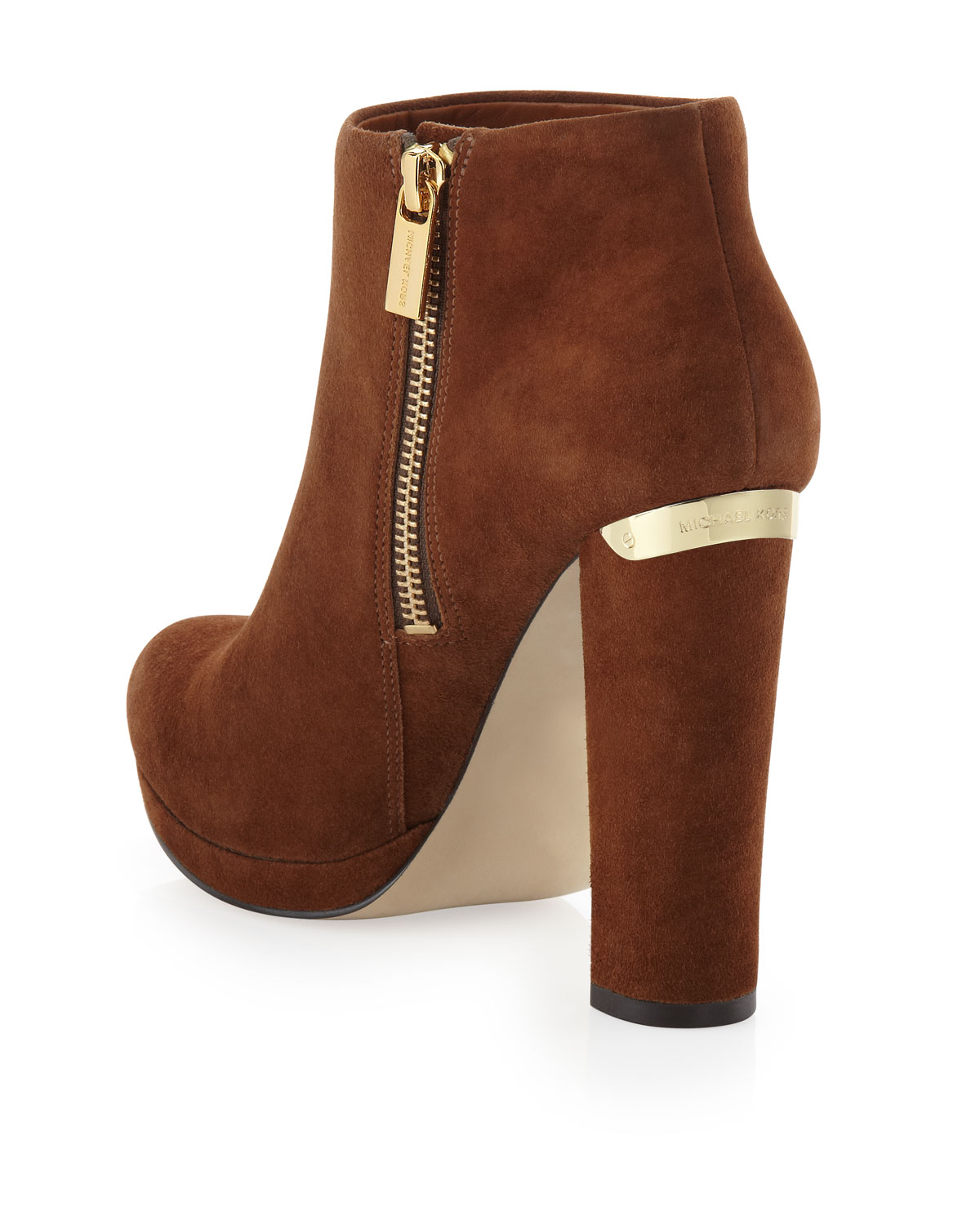 MICHAEL Michael Kors Haven Bootie in Brown - Lyst