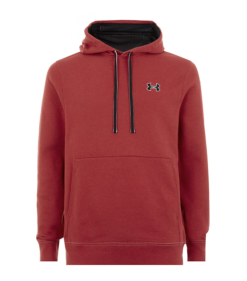 Under armour Storm Transit Hoodie in Red for Men | Lyst
