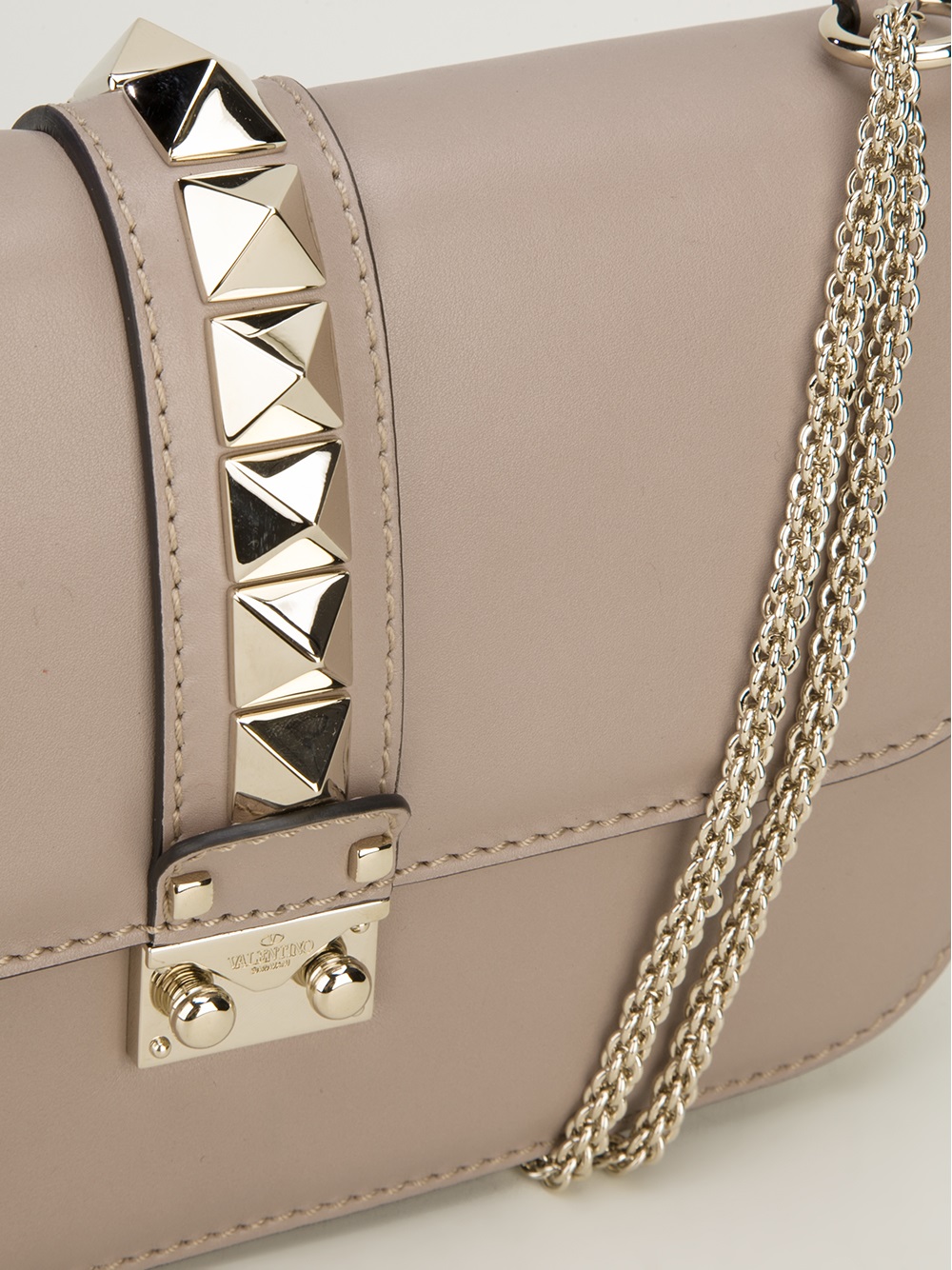 nude valentino rockstud bag