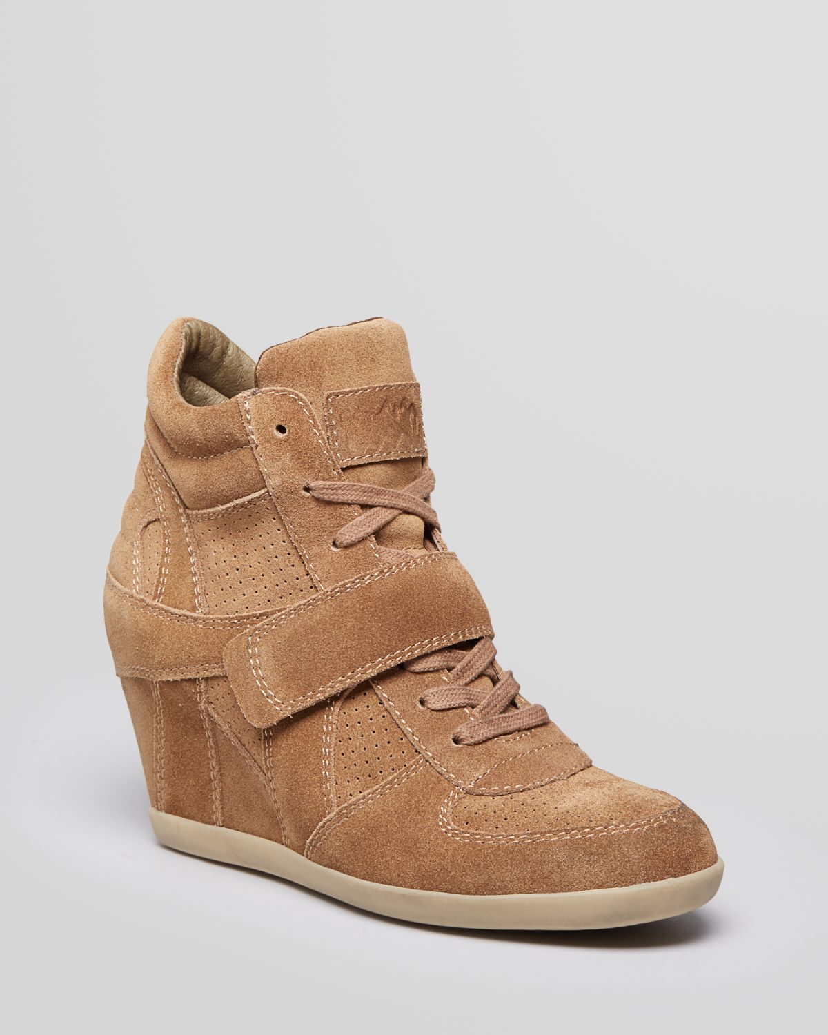 Lyst - Ash Wedge High Top Sneakers Bowie in Brown