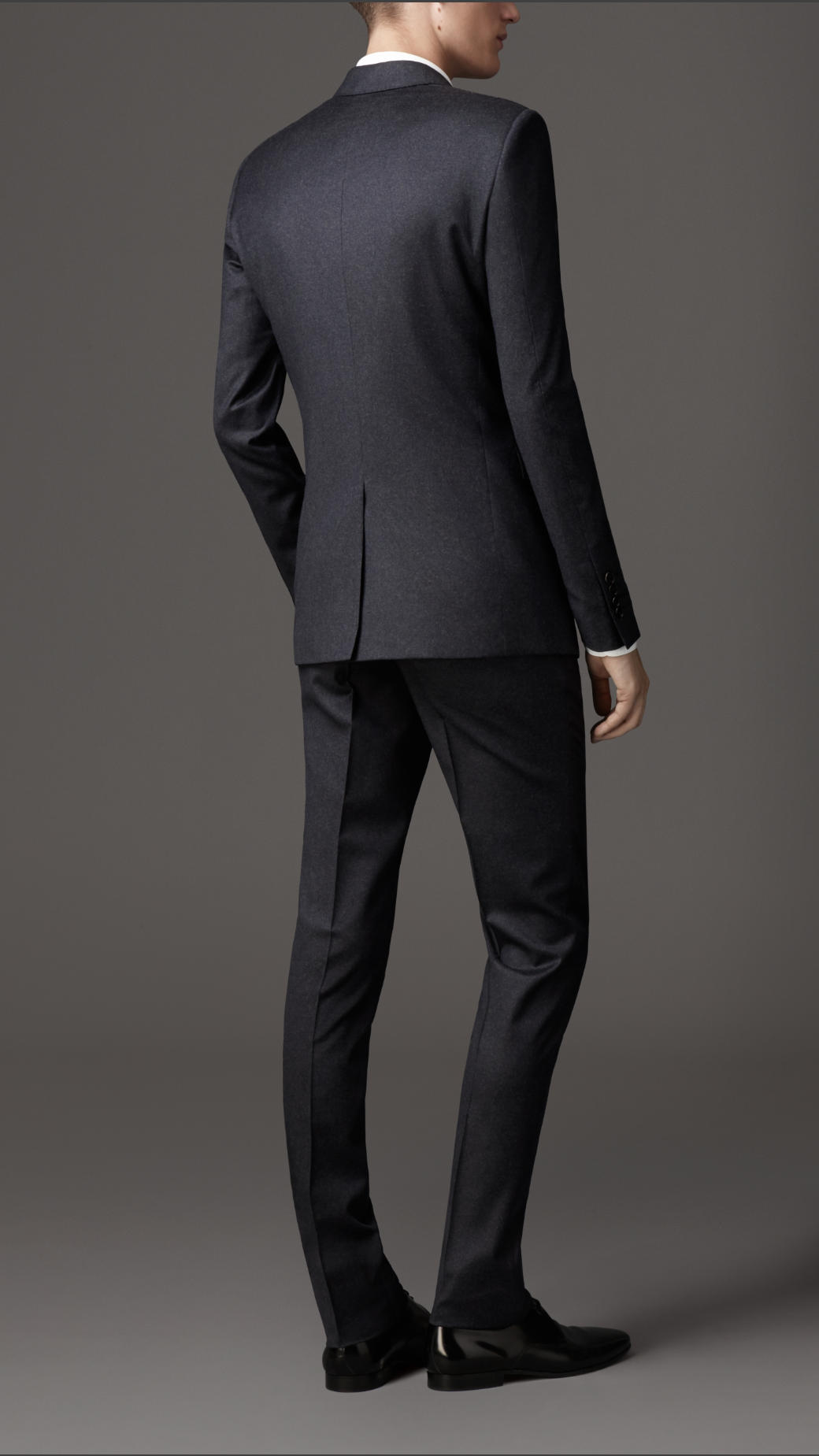 Burberry Slim Fit Wool Cashmere Suit in Blue for Men - Lyst