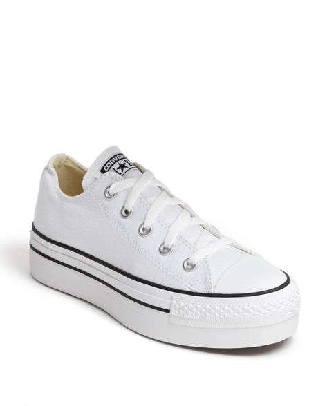 Converse Chuck Taylor Platform Sneaker in White | Lyst