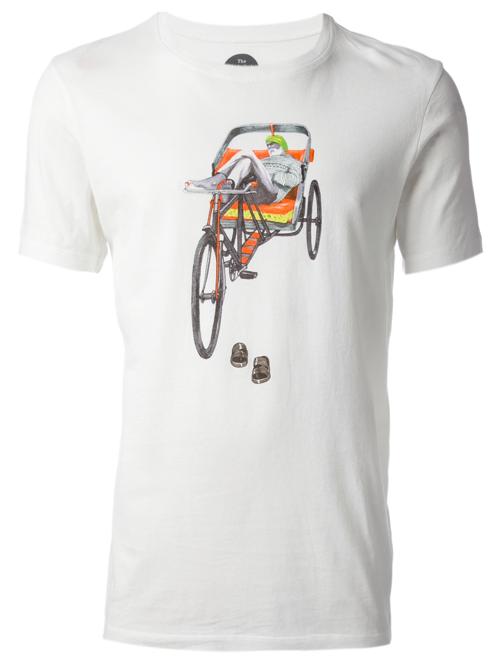Paul Smith Paul Smith Jeans Graphic Print T-shirt in White for Men - Lyst