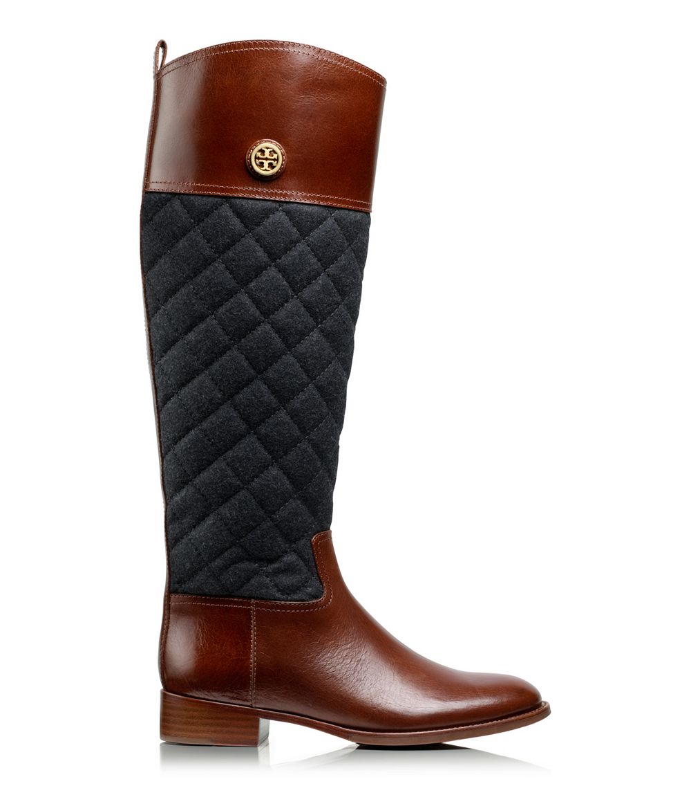 Tory burch Rosalie Riding Boot in Brown | Lyst