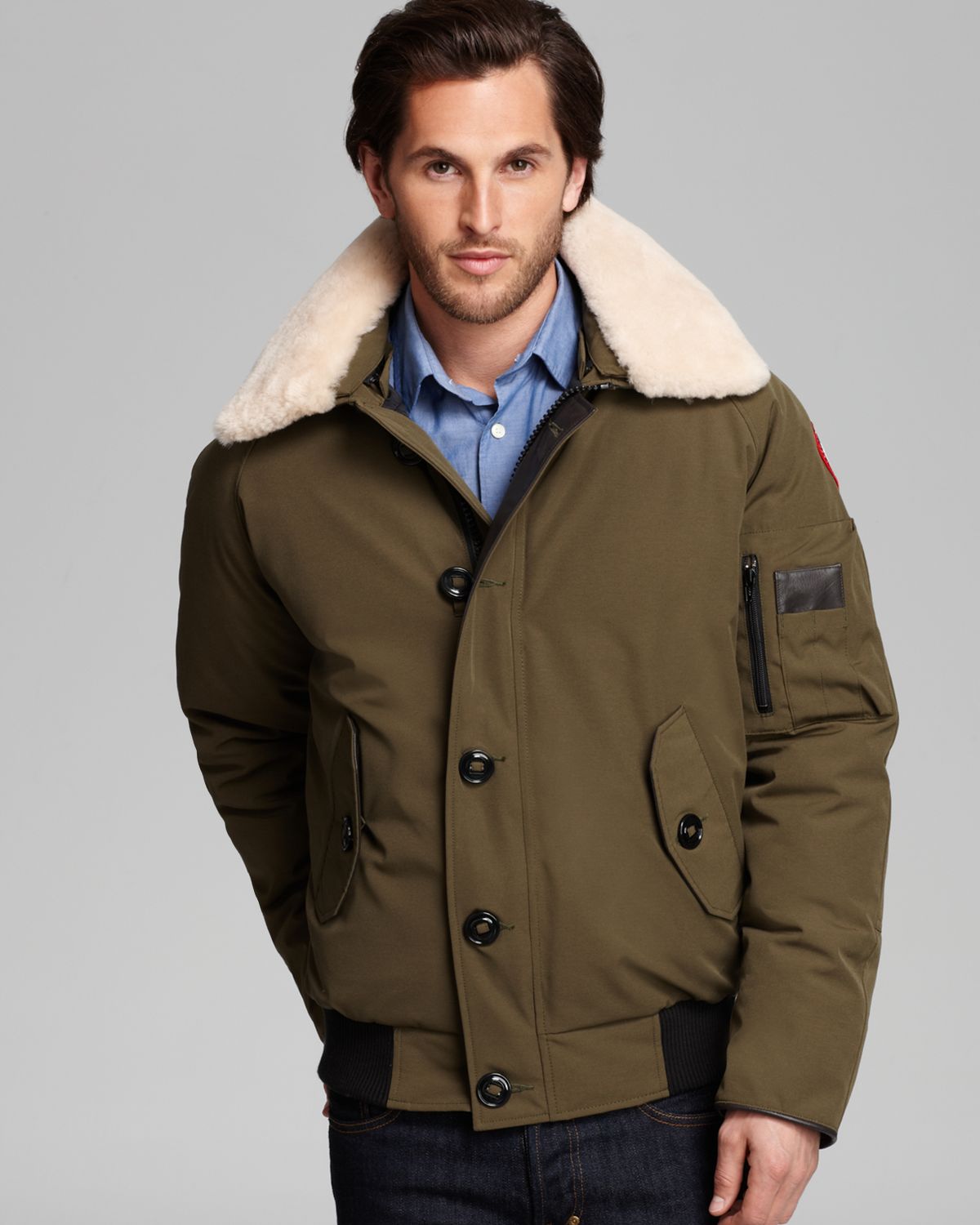 canada goose foxe bomber graphite canada goose foxe bomber graphite