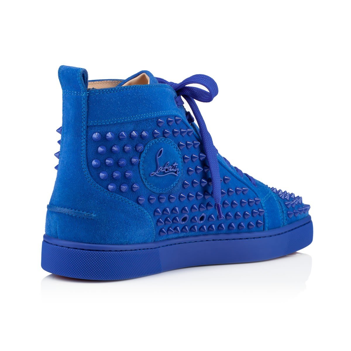 Christian Louboutin Men&#39;s Louis Flat Sneakers in Blue for Men - Lyst