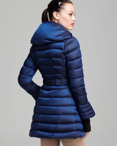 Dawn Levy Down Coat Judy Belted in Blue (Twilight) | Lyst