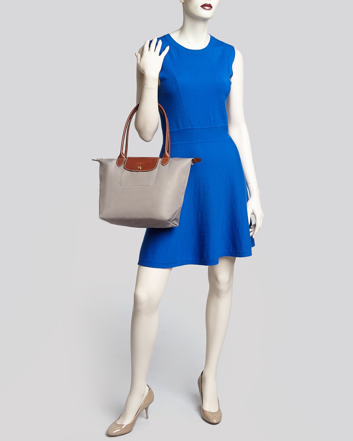 Lyst Longchamp Le Pliage Medium Shoulder Tote In Pink