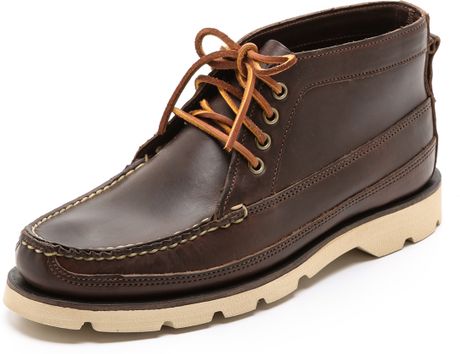 Sperry Top-sider Made in Maine Boat Chukka Boots in Brown for Men | Lyst