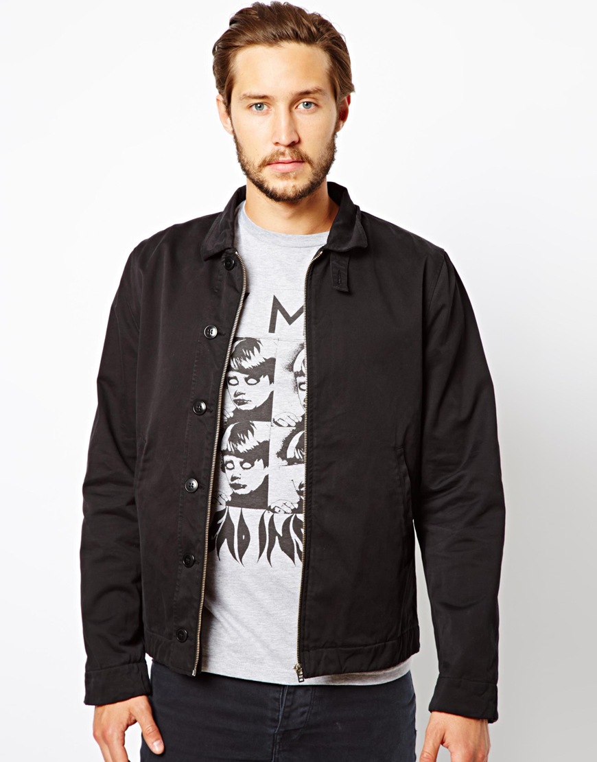 Lyst - Universal Works Ymc Cotton Twill Jacket in Black for Men