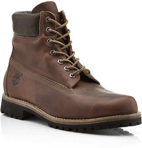 Timberland Heritage Rugged Waterproof Boot in Brown for Men (green) | Lyst