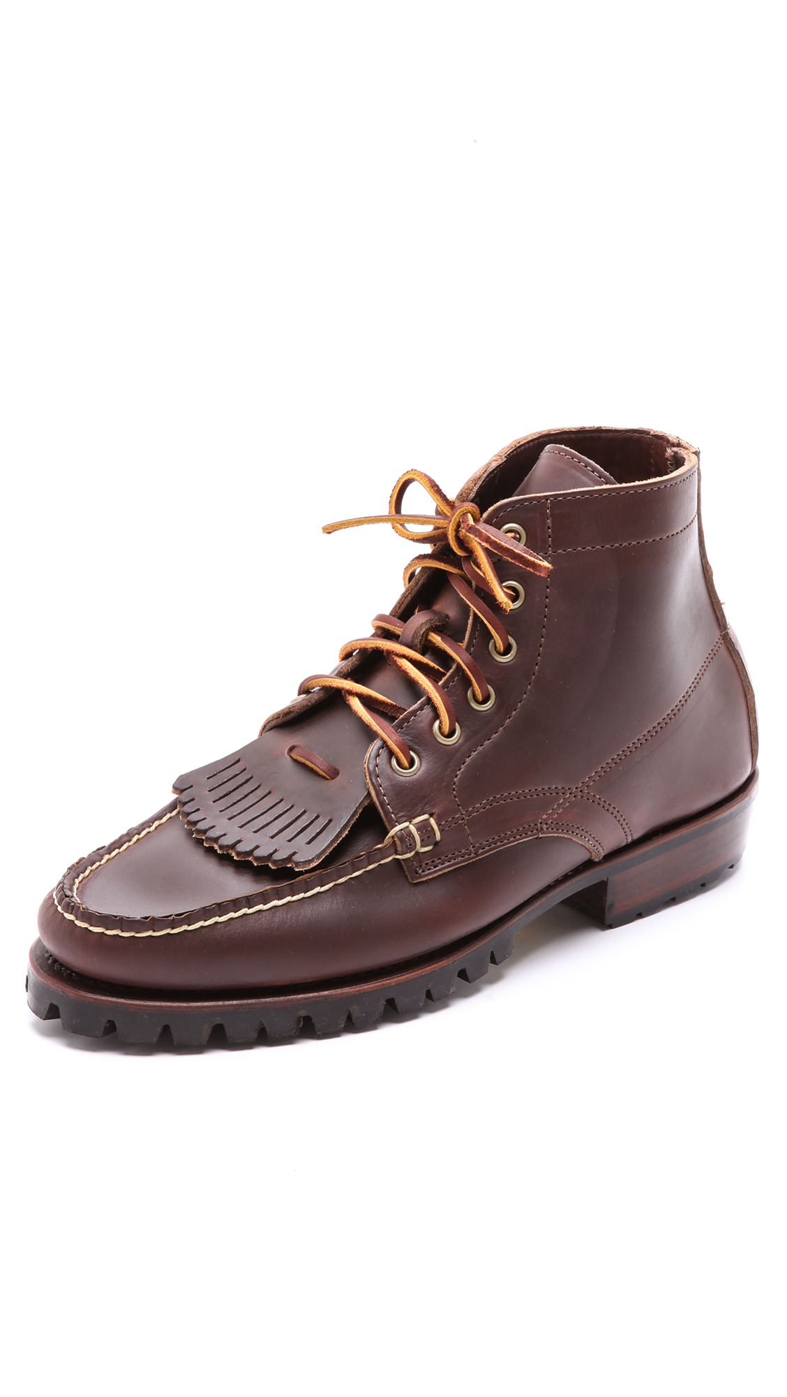 Eastland Belfast Usa Boots with Removable Kiltie in Brown for Men | Lyst