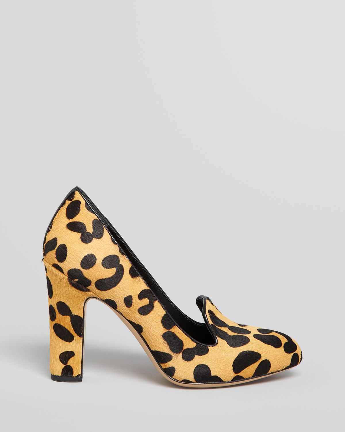 Lyst - Via Spiga Loafer Pumps Lorena Leopard Print High Heel