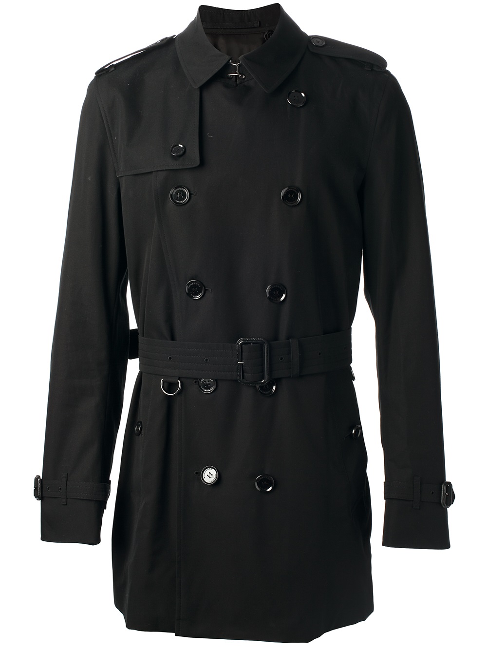 Burberry Trench Coat in Black for Men | Lyst