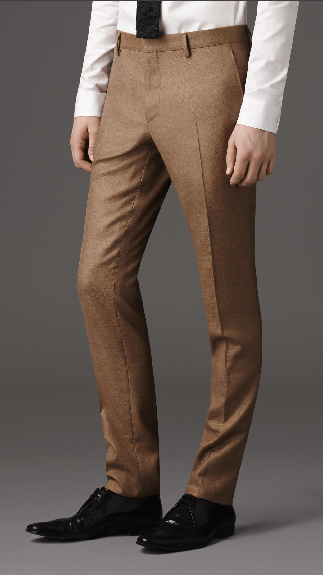 Burberry Slim Fit Lightweight Cashmere Suit in Brown for Men | Lyst