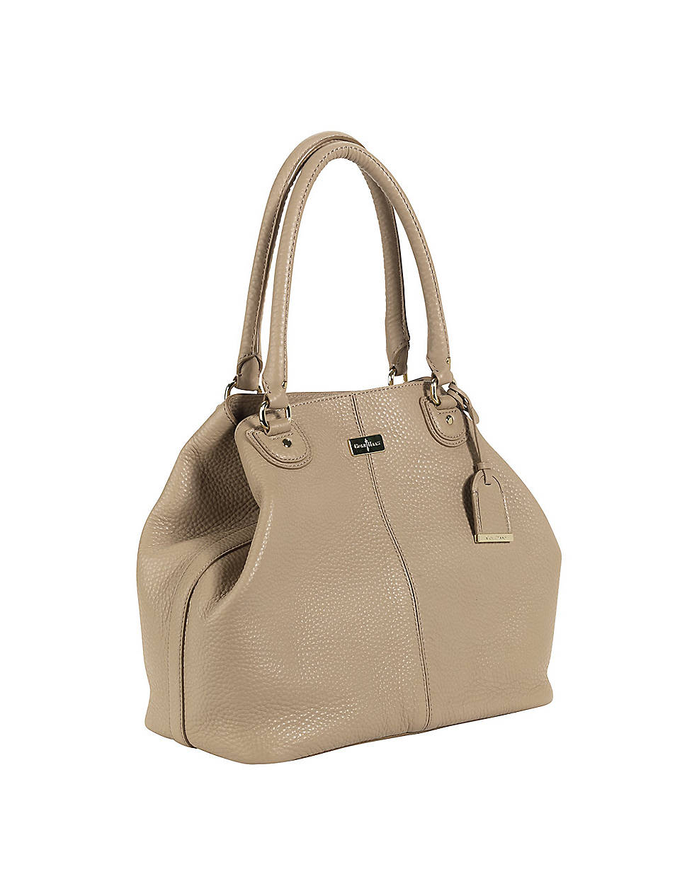 Cole Haan Village Leather Convertible Tote Bag in Beige | Lyst