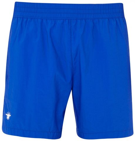 Dior Homme Nylon Swim Shorts in Blue for Men | Lyst