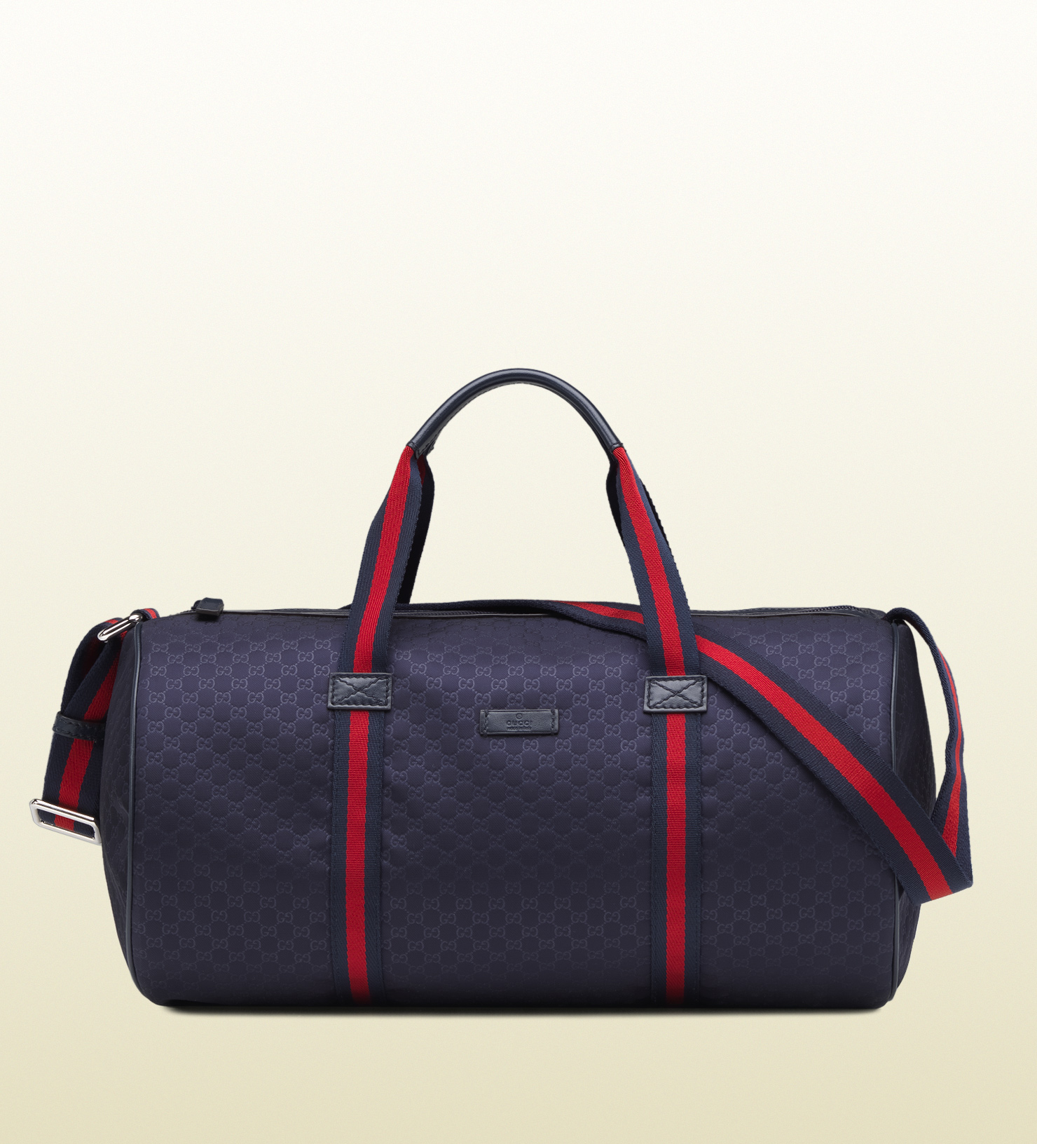 Lyst - Gucci Blue Micro Gg Nylon Gym Bag in Blue for Men