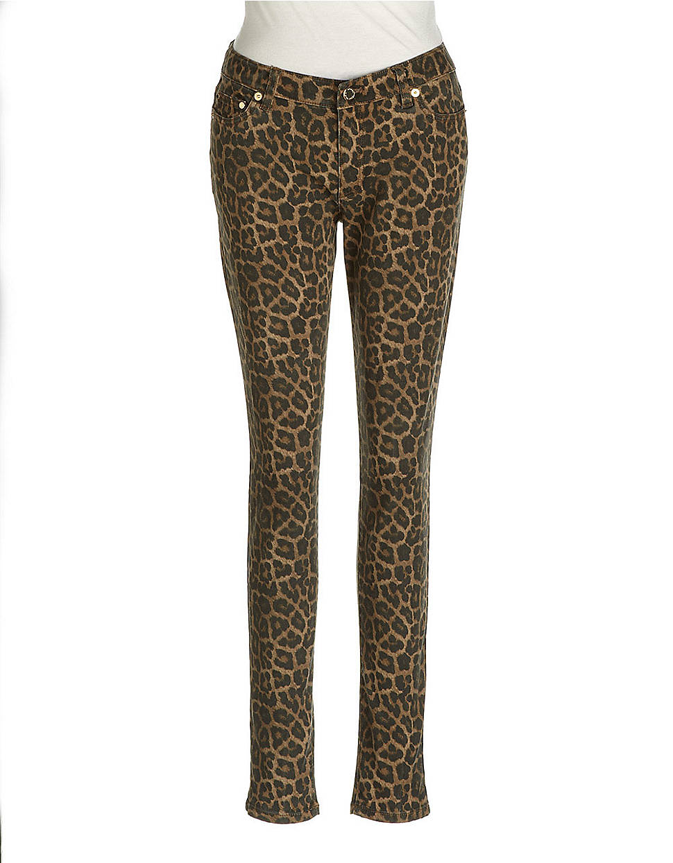 Michael michael kors Plus Leopard Print Skinny Pants in Animal | Lyst
