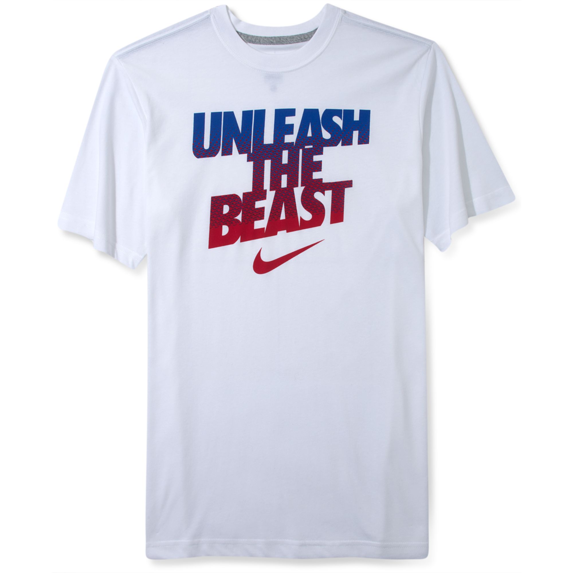 Nike Unleash The Beast Drifit Tshirt in White for Men | Lyst