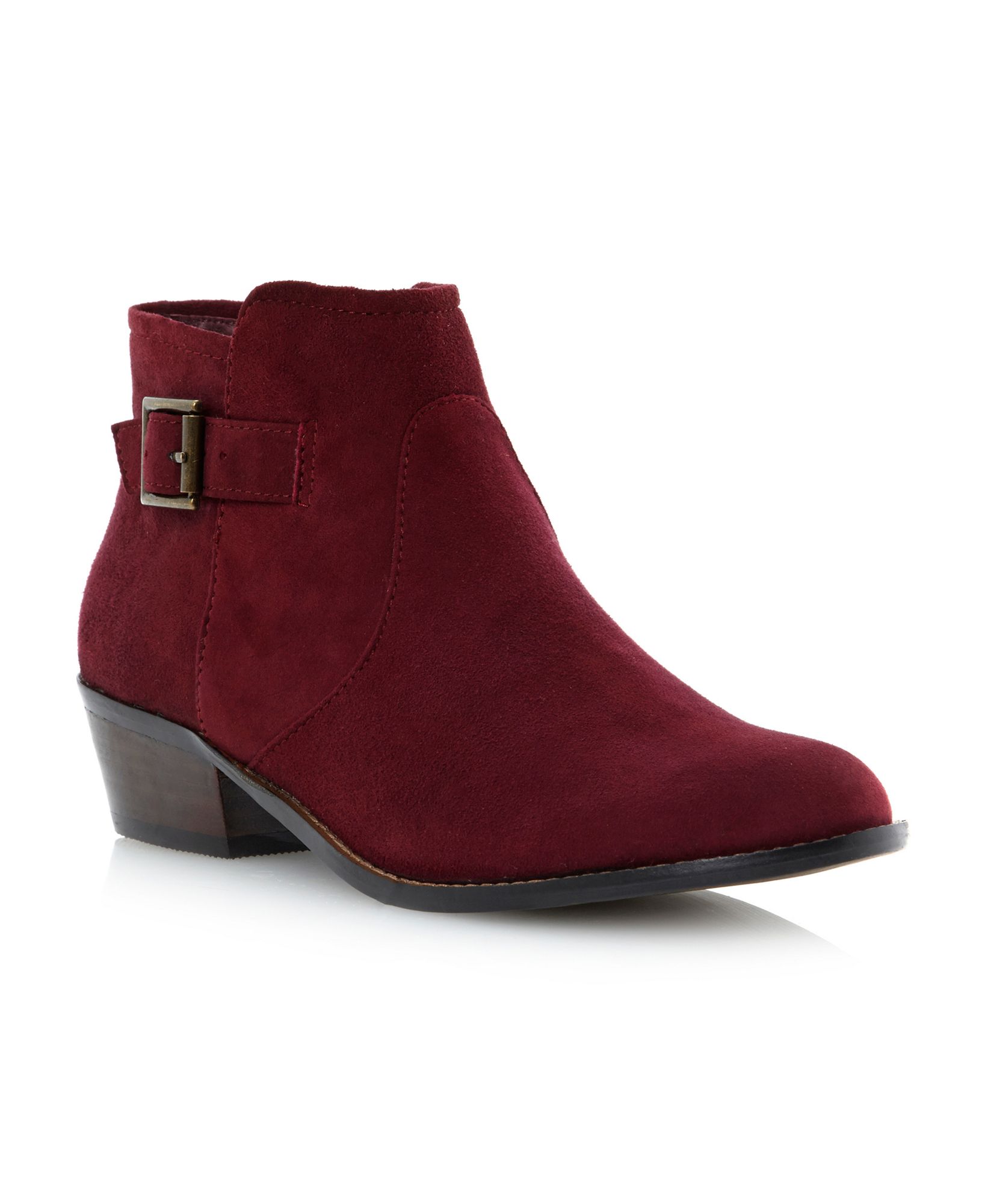Steve madden Prizee Chelsea Ankle Boots in Red Lyst