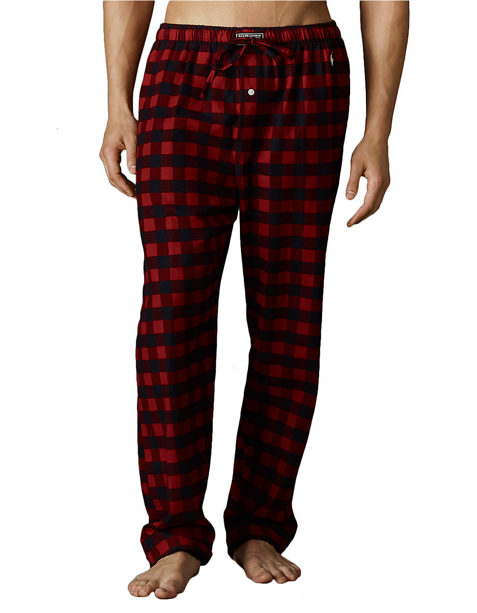 Polo Ralph Lauren Cotton Pajama Pants in Red for Men (buffalo plaid) | Lyst