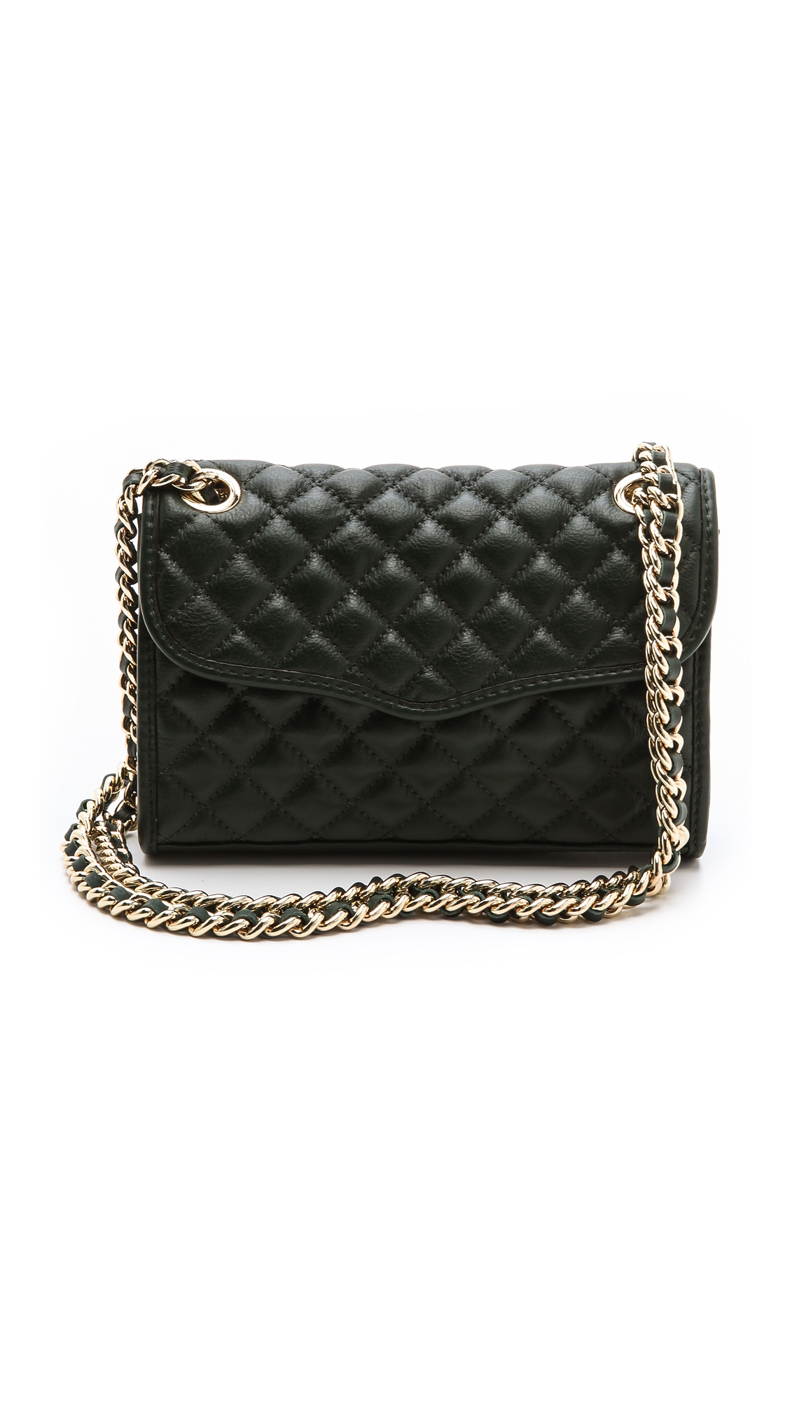 Lyst Rebecca Minkoff Quilted Mini Affair Bag In Black Gallery