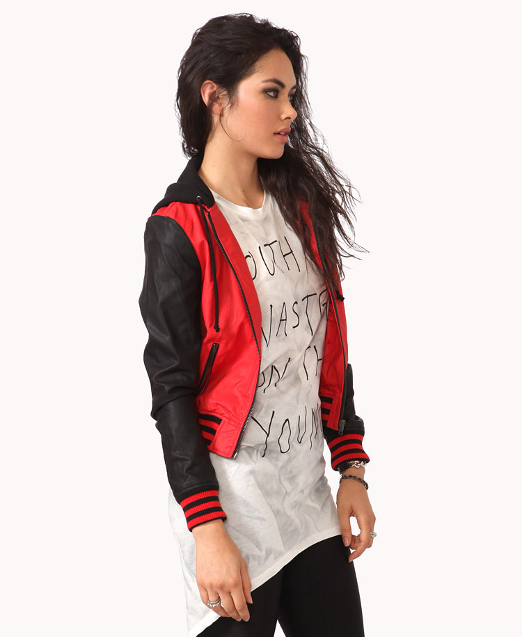forever 21 sports jacket