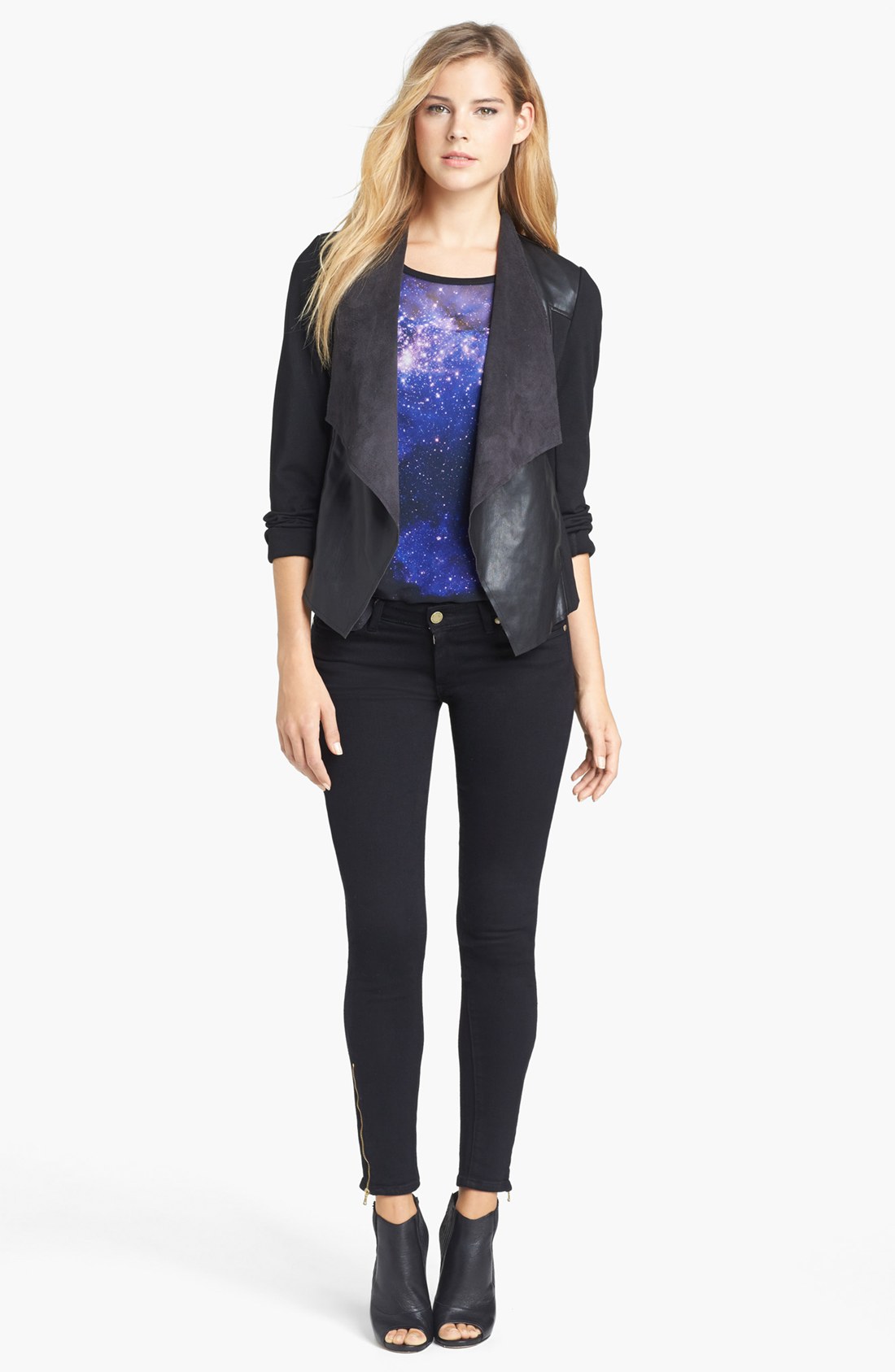 Kut From The Kloth Faux Leather Jacket Cairoamani Com Lyst Kut From The Kloth Lincoln Faux Leather D Front Jacket