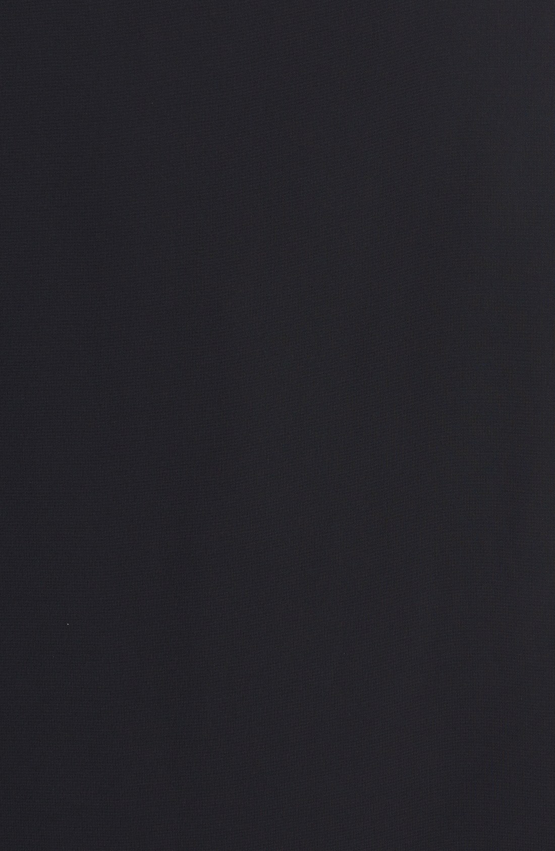 black chiffon overlay