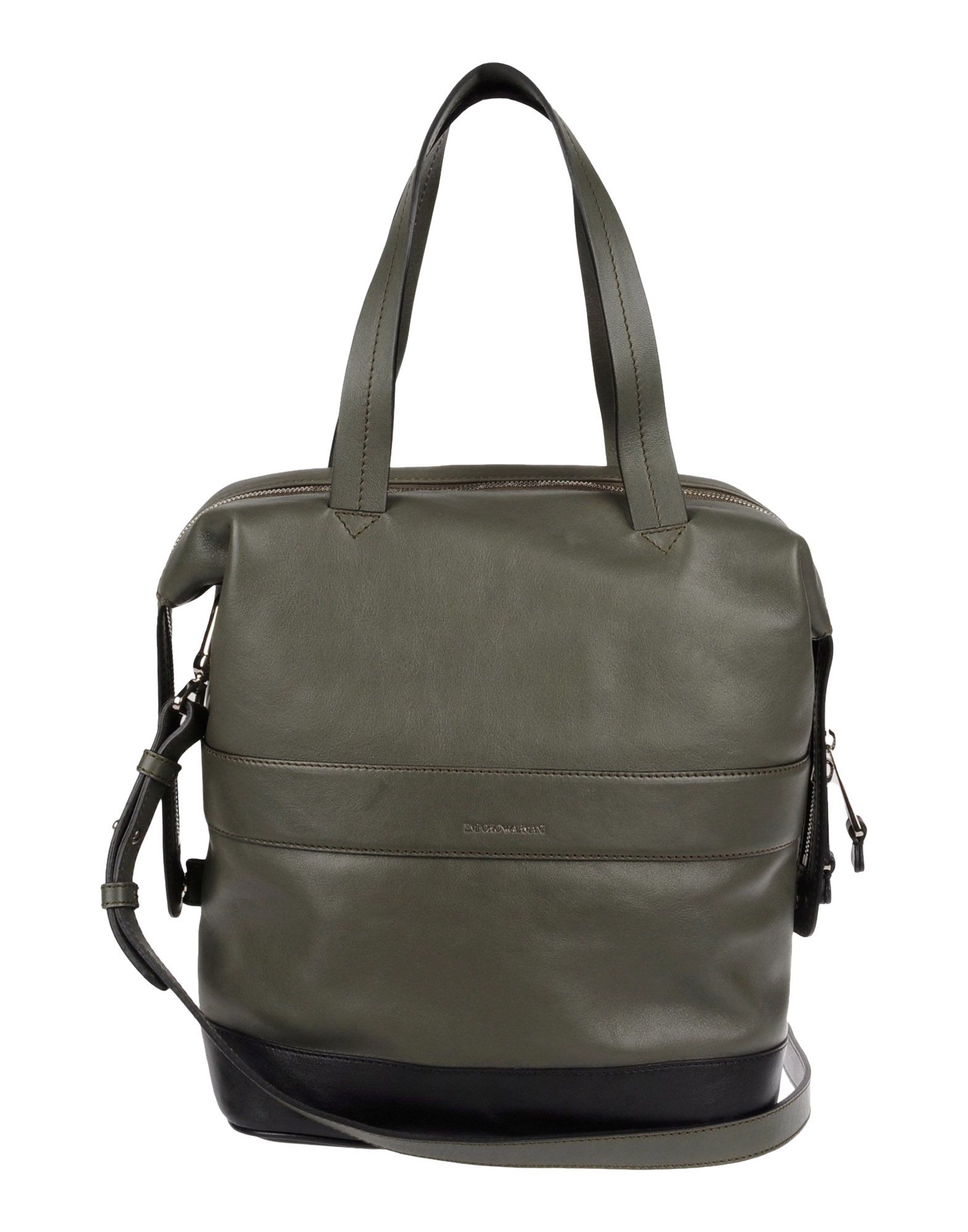 Emporio Armani Shoulder Bag in Green (Military green) | Lyst