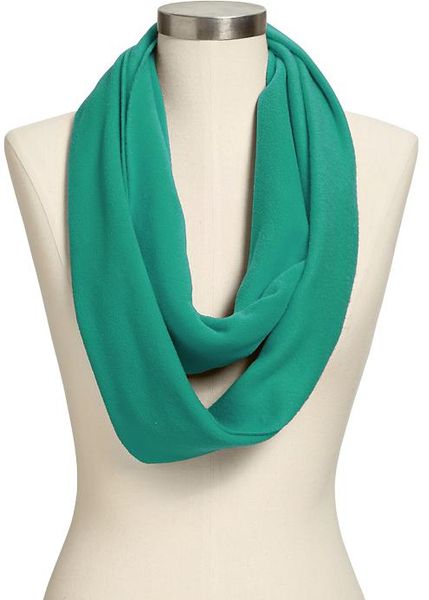 Old Navy Fleece Infinity Scarves in Green (Save The Teals) | Lyst