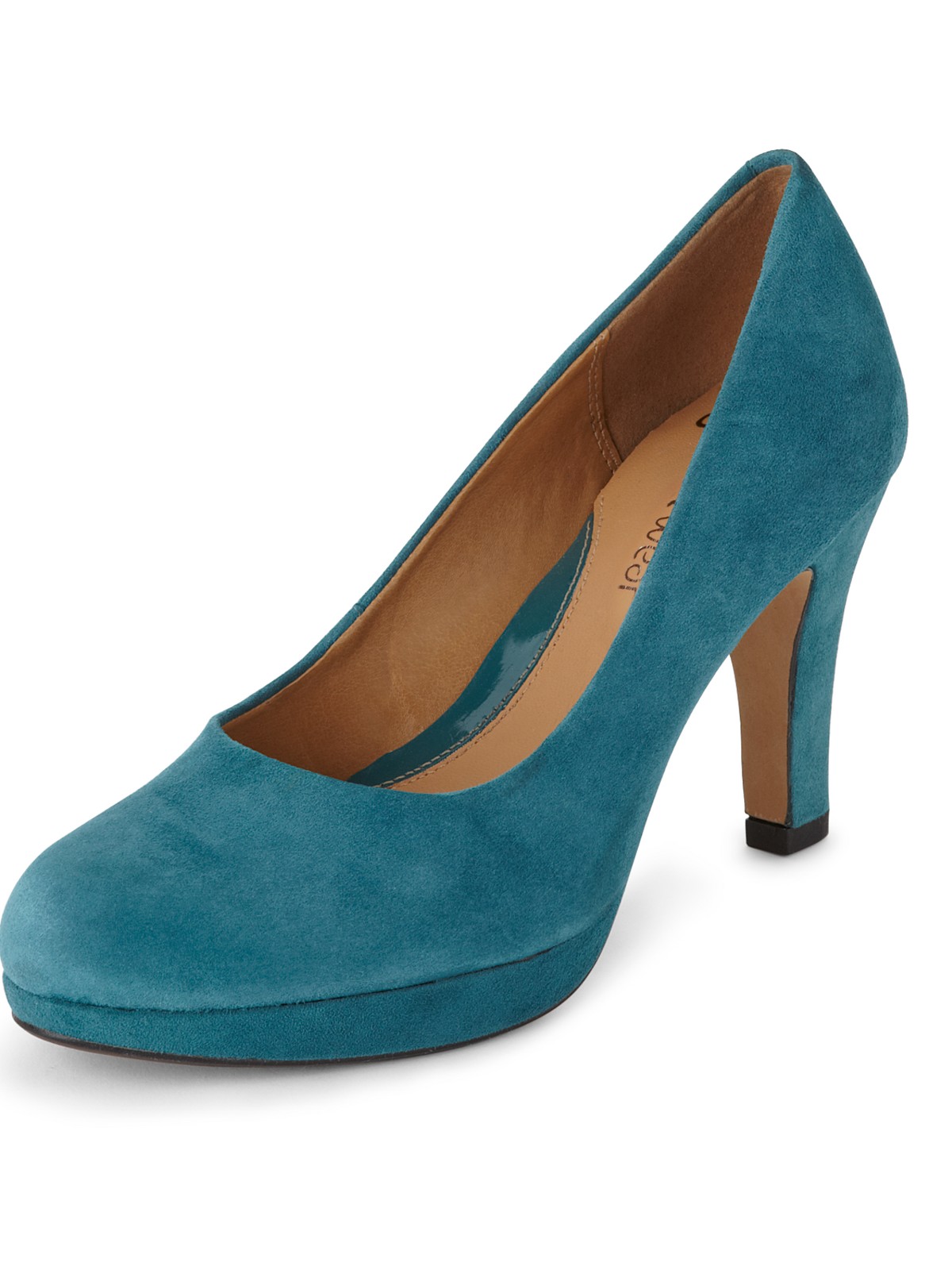Clarks Clarks Anika Kendra Court Shoes in Blue (teal_suede) | Lyst
