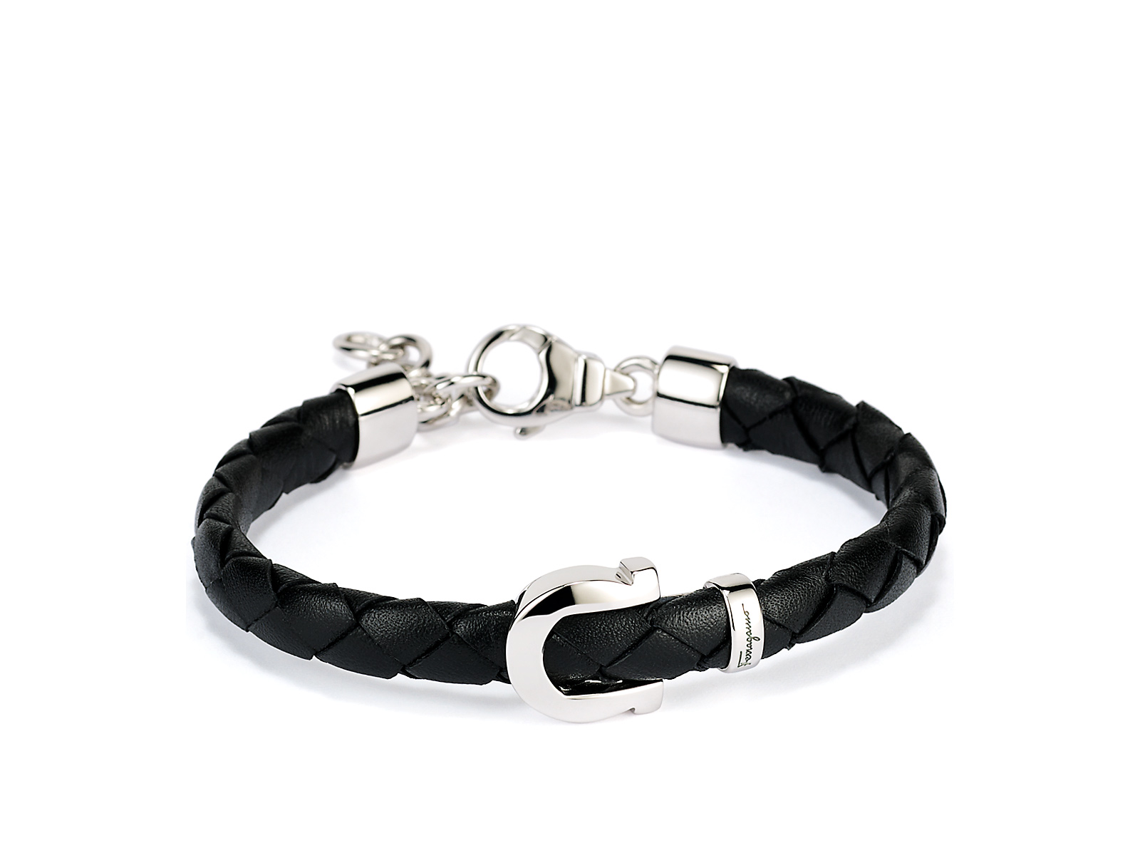 Ferragamo Bracelet in Black for Men | Lyst