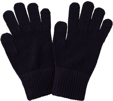 Uniqlo Heattech Knit Gloves in Blue (NAVY) | Lyst