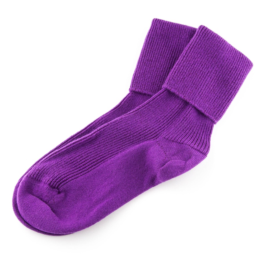 Black.co.uk Ladies Purple Cashmere Socks in Purple | Lyst