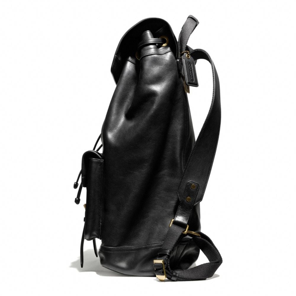 Coach Bleecker Backpack In Leather in Black for Men (fawn) | Lyst