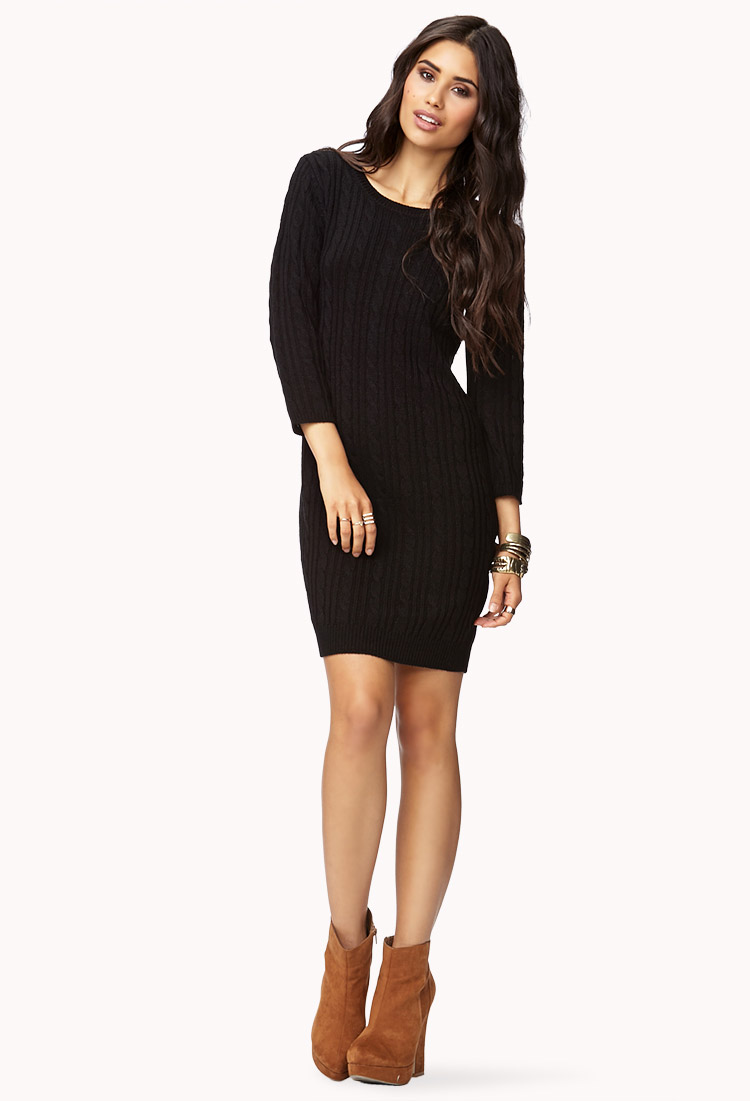 Sweater Cable dress forecast to wear in spring in 2019 Sweater Cable dress forecast dress for spring in 2019