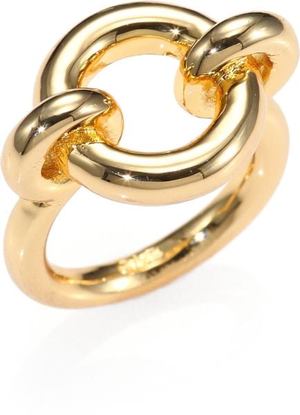 Giles & Brother Archer Ring in Gold | Lyst