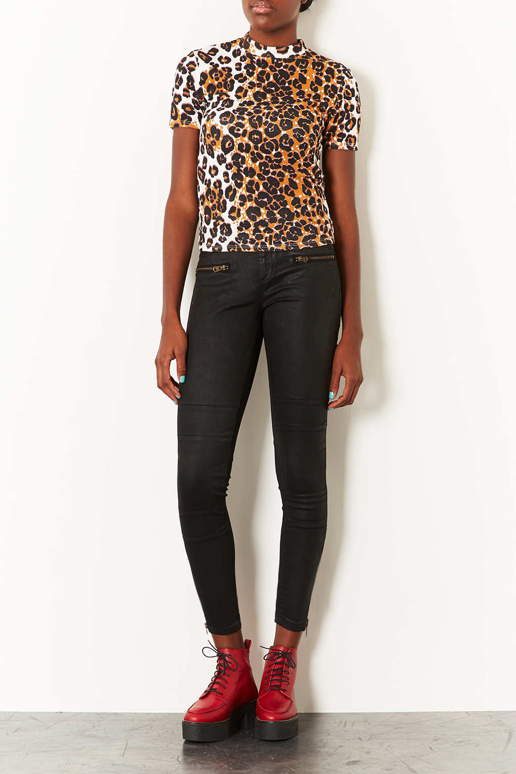 topshop black high waisted jeans