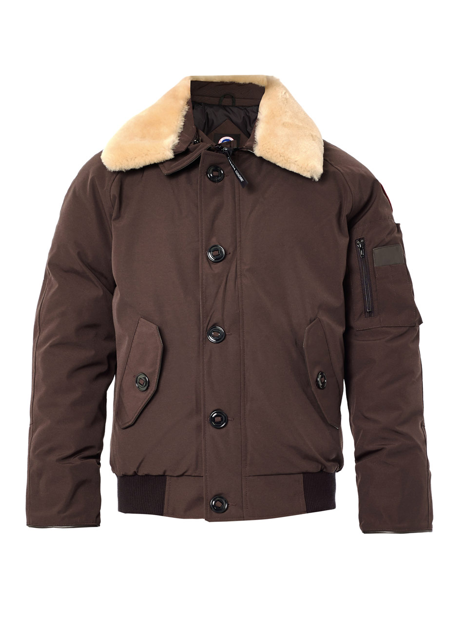 canada goose brown foxe bomber jacket canada goose brown foxe bomber jacket