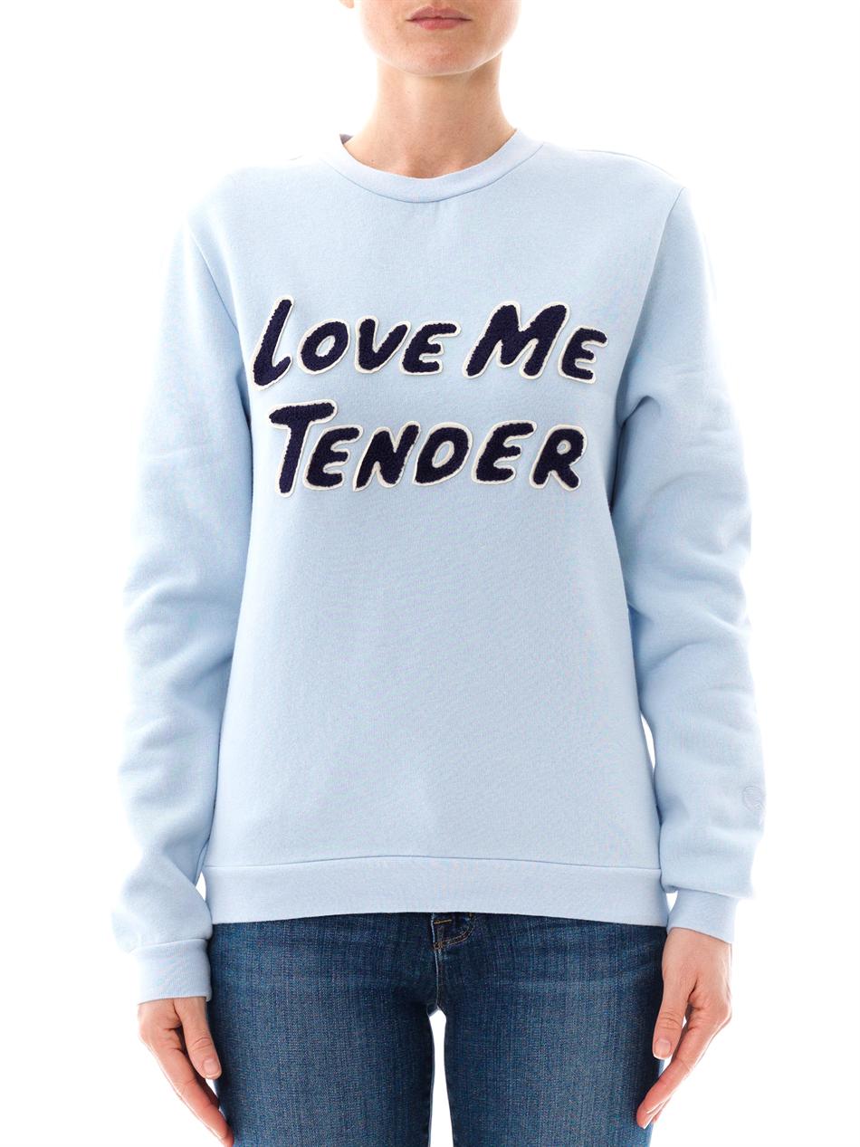 david rose love me tender sweatshirt