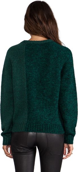 Blk Dnm Sweater 46 in Dark Green in Green (Dark Green) | Lyst